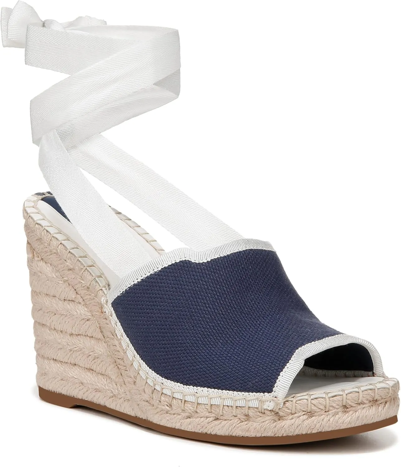 Franco Sarto Women's Sierra Lace Up Espadrille Wedges Sandal