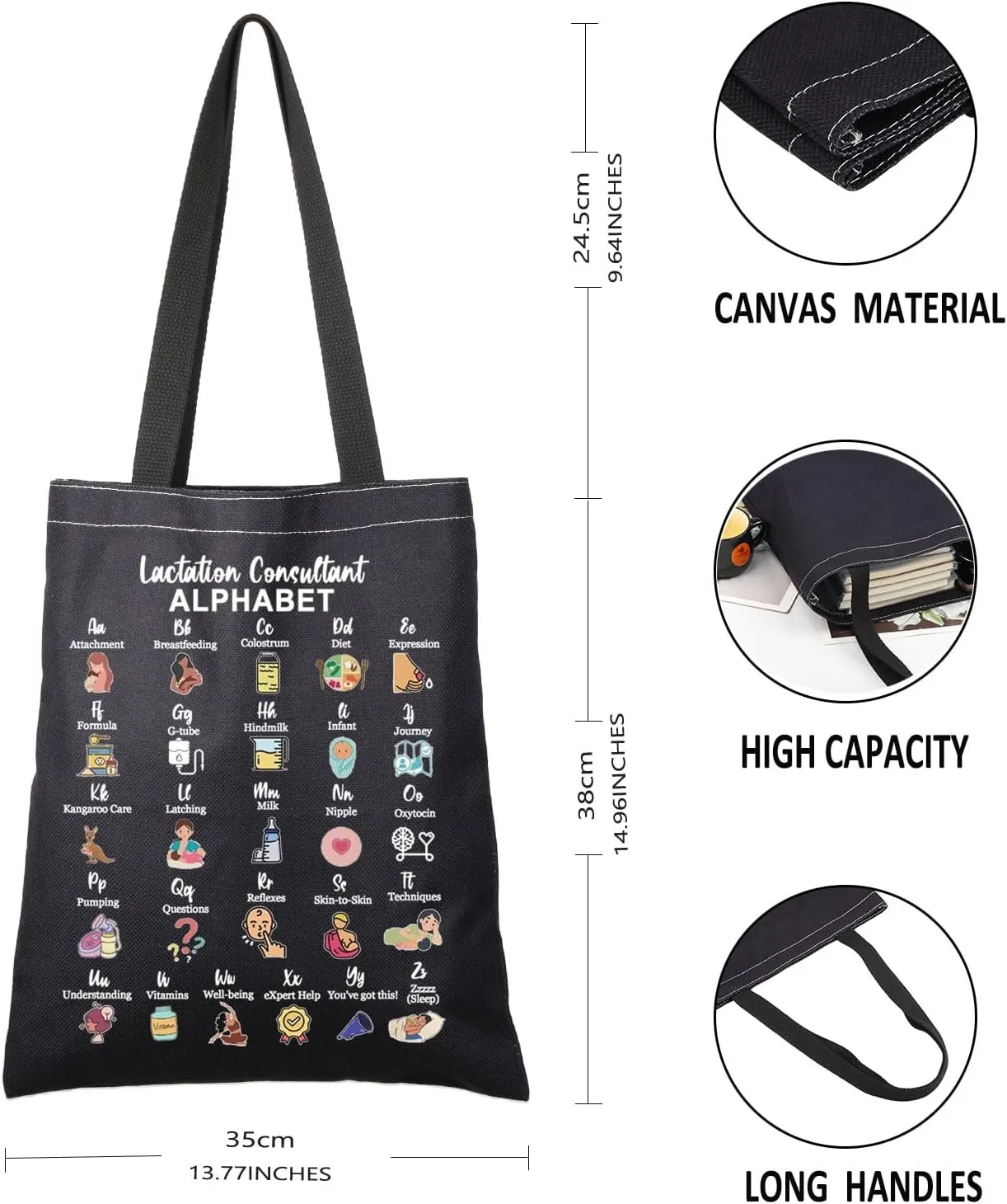 G2TUP Lactation Counselor Educator Thank You Gift Tote Bag