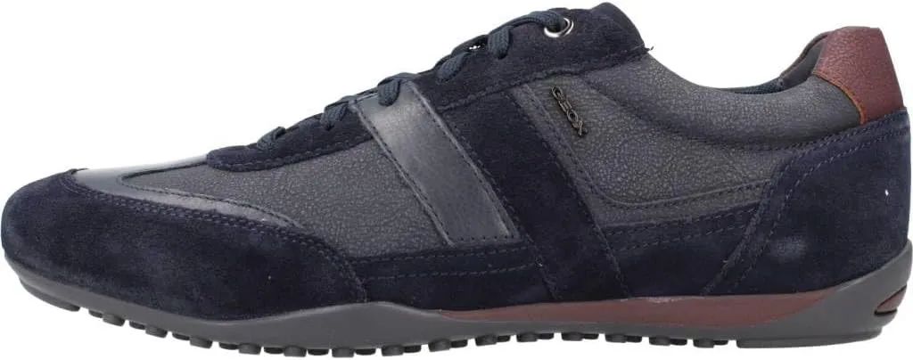 Geox Mens Wells Low Top Trainer