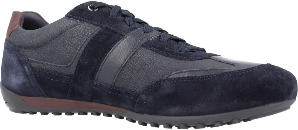 Geox Mens Wells Low Top Trainer