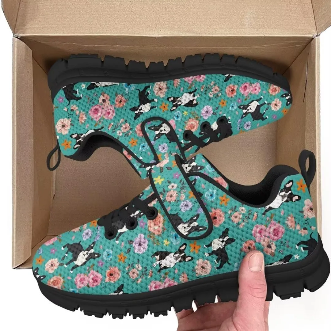Girls Boys Hook & Loop Closure Sneakers Unisex Child Kids Anti-Slip Lightweight Shoes