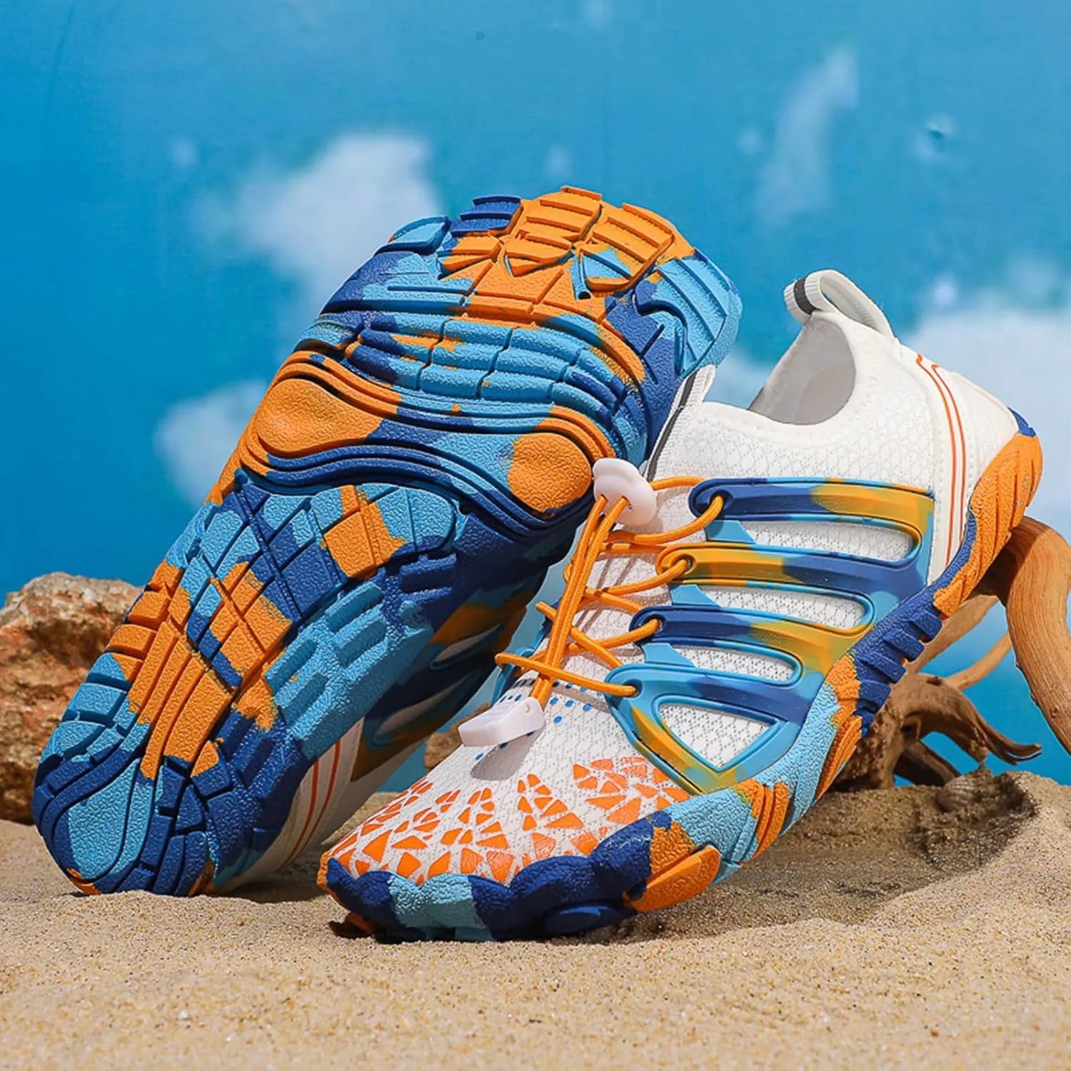 Grounded Footwear for Women Men with Neuropathy Grounding Shoes Hiking Footwear Barefoot Womens Shoes Non-Slip Outdoor Unisex Water Pro Beach Shoe Wide Toe Box Sneakers, Diabetic Shoe, Quick-Dry