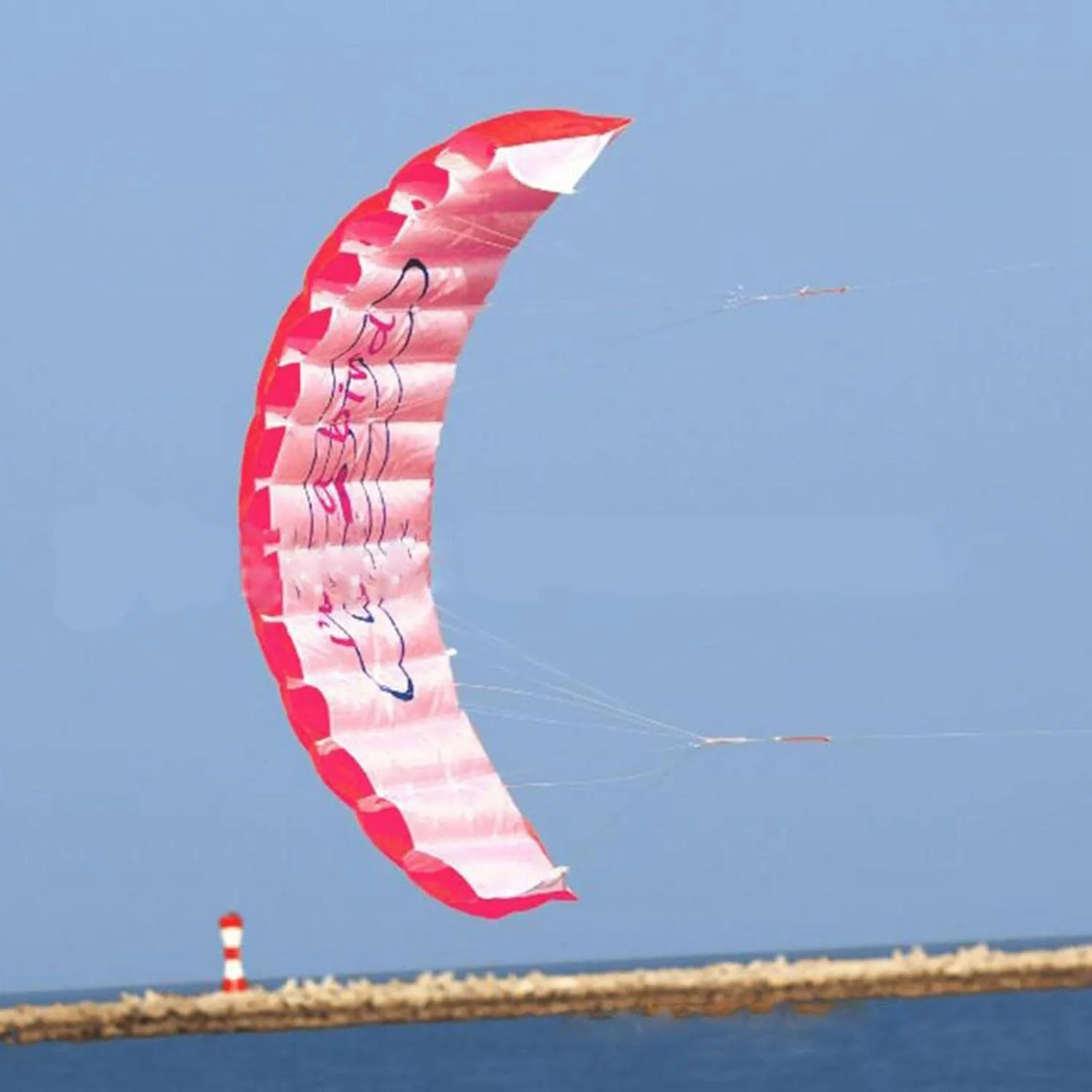 GZYF Dual Line Traction Kite Surfing Trainer Kite Parafoil Parachute