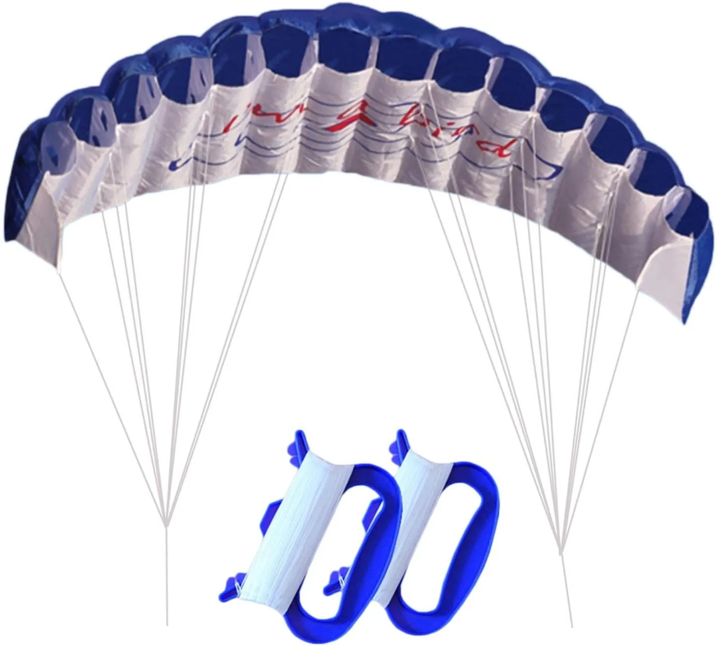GZYF Dual Line Traction Kite Surfing Trainer Kite Parafoil Parachute
