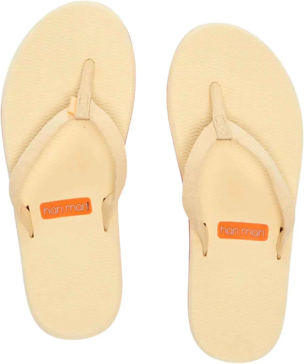Hari Mari- Dunes- Women's Waterproof Boat Safe Colorful Rubber Flip Flops- No Break Ins, Firm Arch Support, Antimicrobial, and Floats in Water