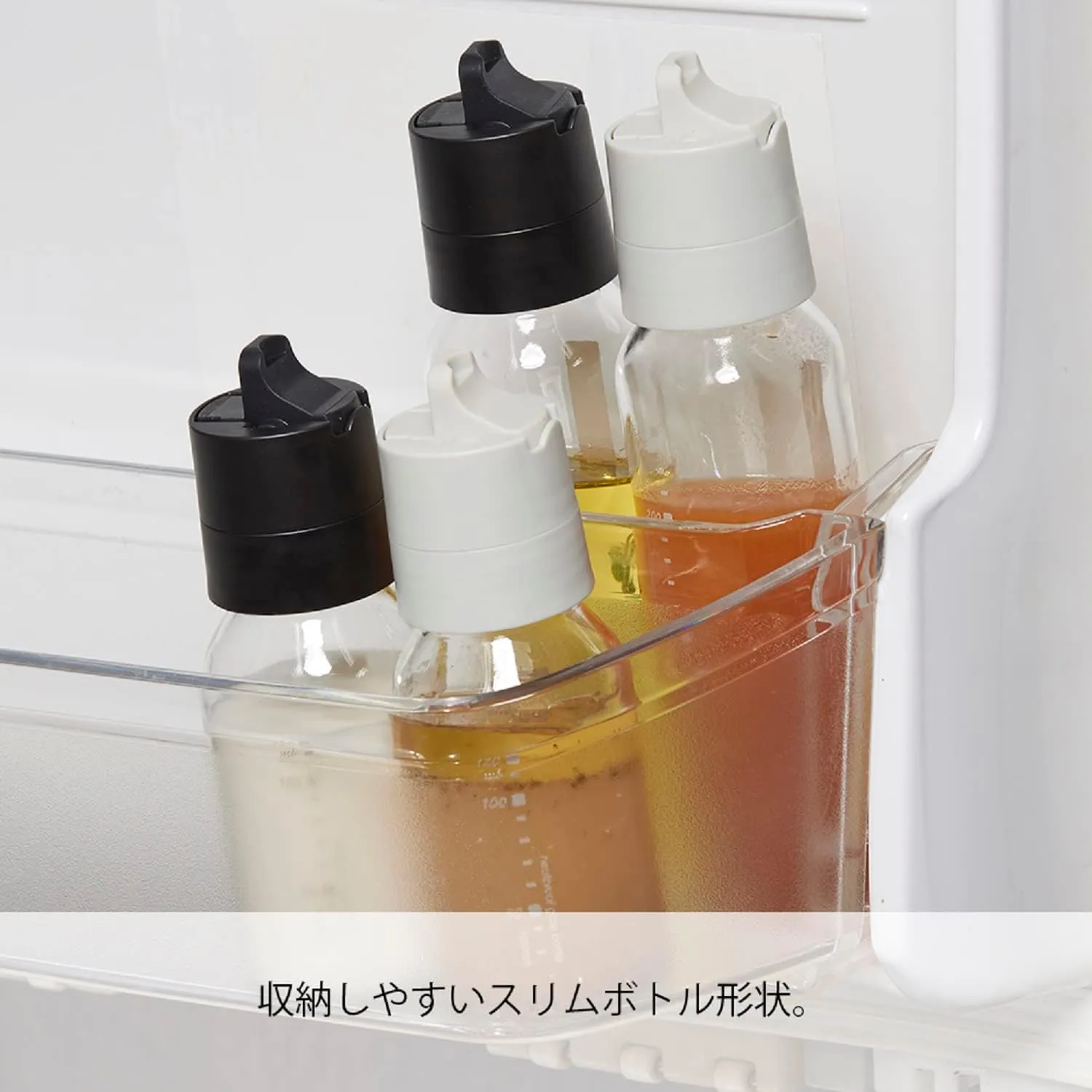 Hario Flip-Top Dressing Bottle, 240ml, Black