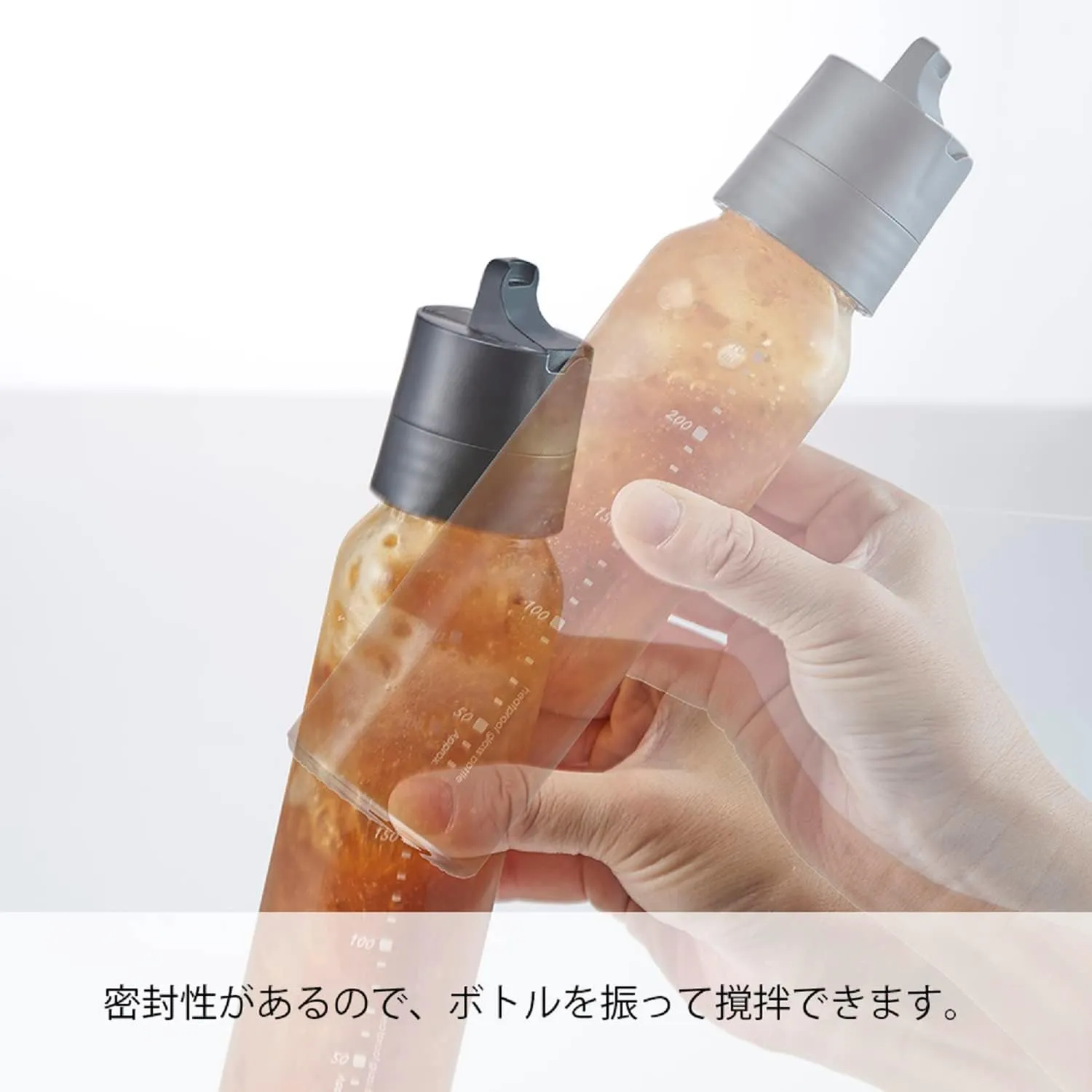 Hario Flip-Top Dressing Bottle, 240ml, Black