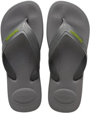 Havaianas for Men - Top Max Comfort Flip Flops, Steel Gray, 13