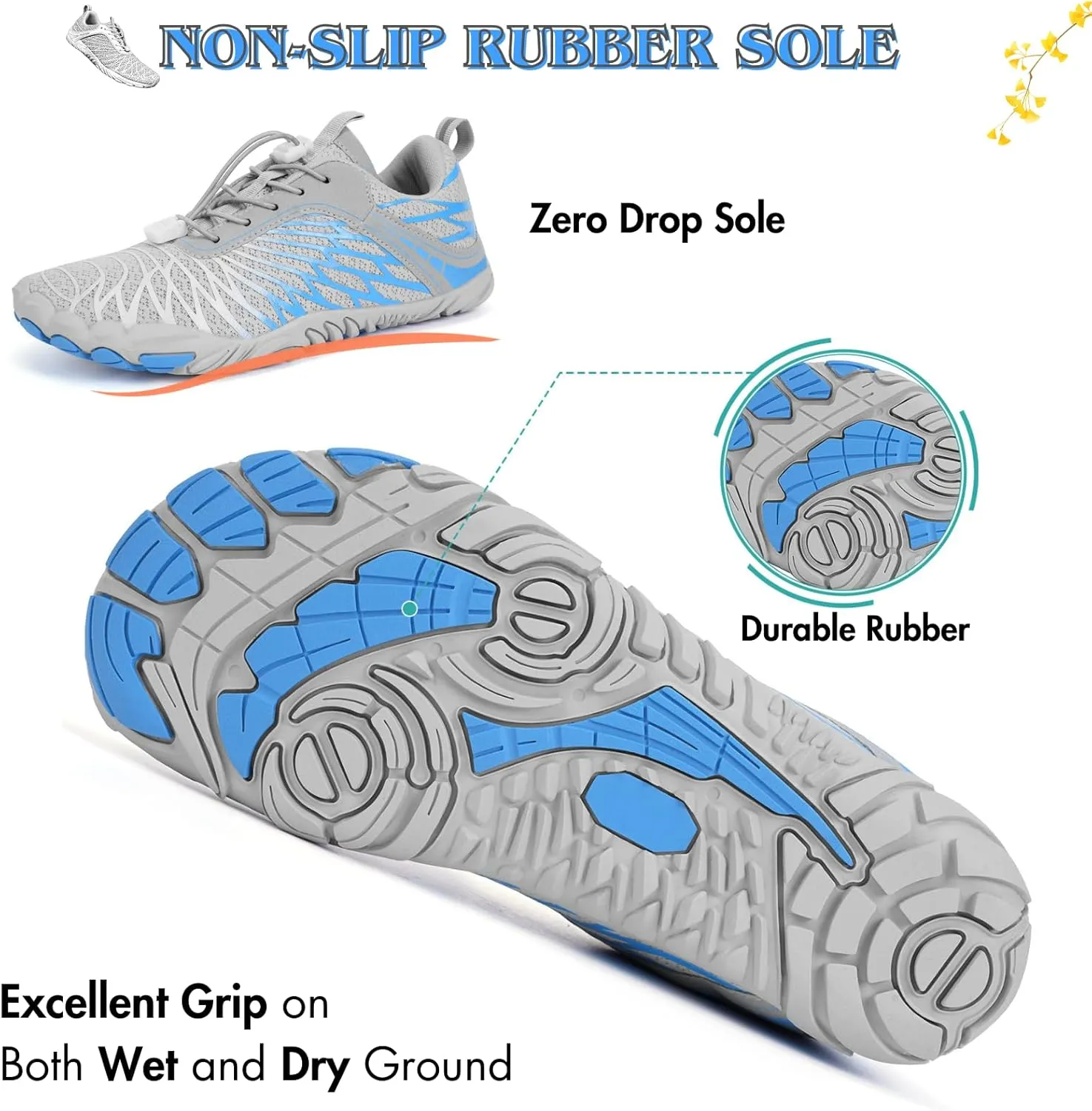 Hike Barefoot Shoes Women Men Minimalist Wide Toe Box Footwear Zero Drop Athletic Cross-Trainer Fashion Sneakers