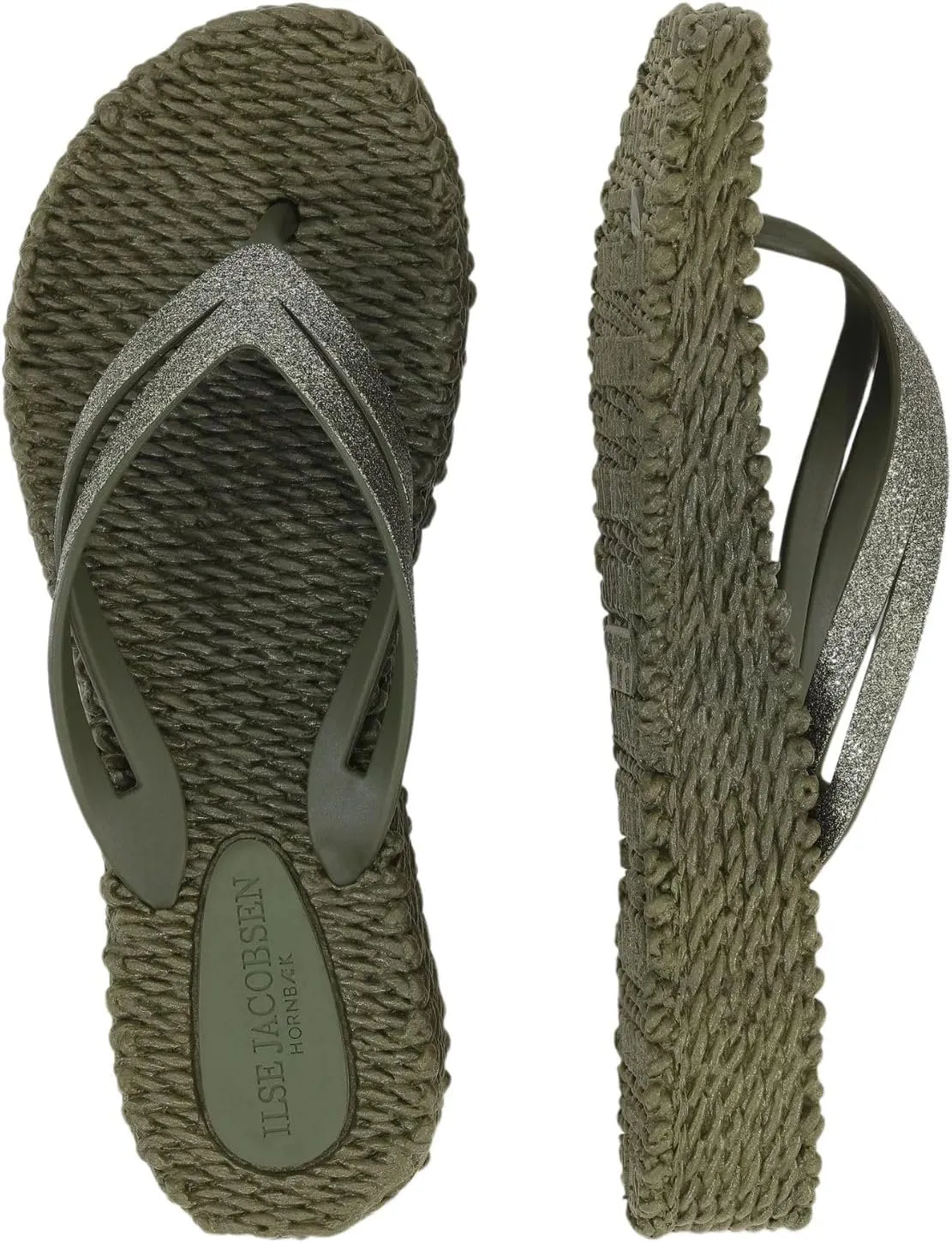 Ilse Jacobsen HORNBAEK Women's Cheerful 13 Wedge Flip Flop