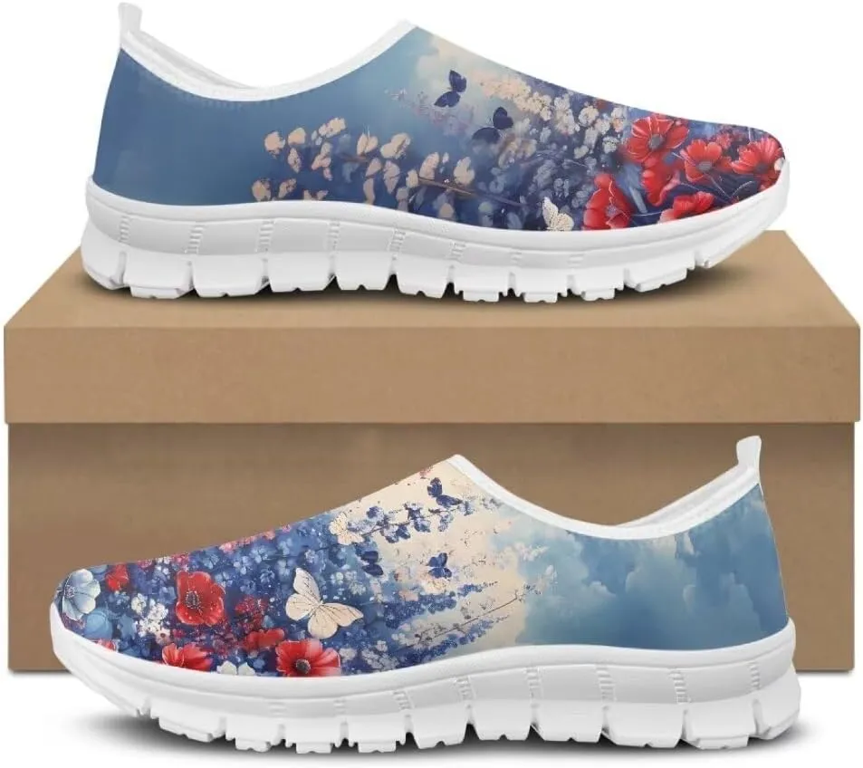 Jeiento Slip-On Loafers for Women Lightweight/Breathable Play Fashion Sneaker Casual Shoes Comfort Time Off Sneaker Dressy Shoes