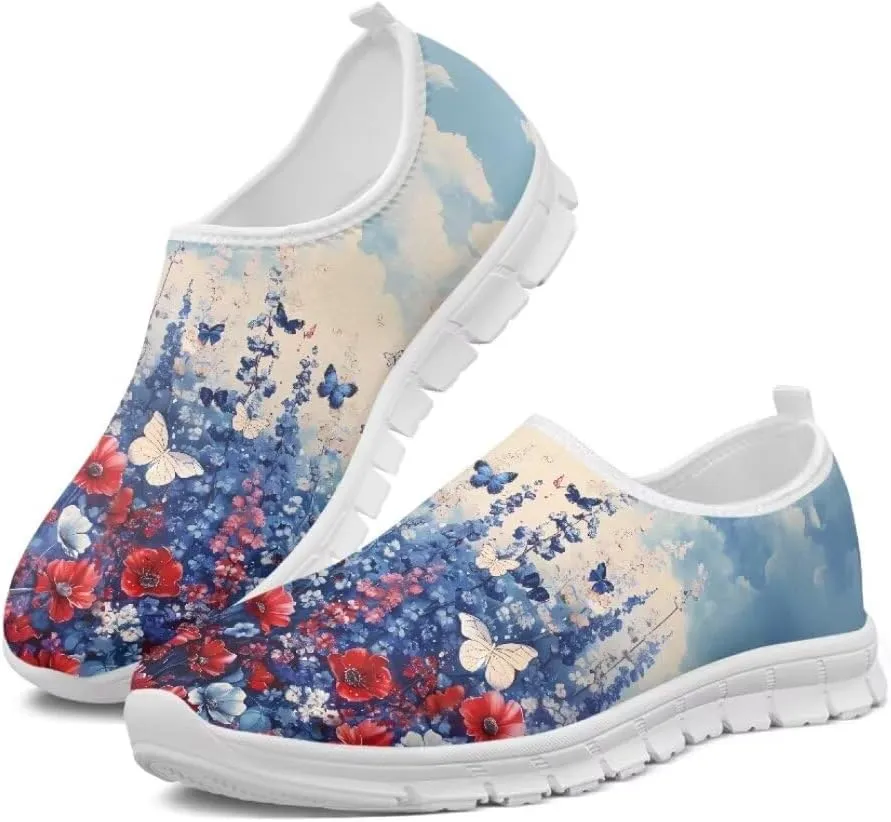 Jeiento Slip-On Loafers for Women Lightweight/Breathable Play Fashion Sneaker Casual Shoes Comfort Time Off Sneaker Dressy Shoes