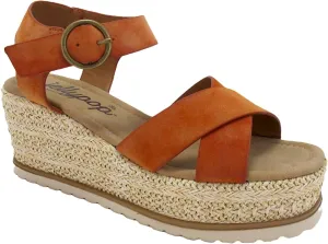 Jellypop Women's Cameo Espadrille Wedge Sandals