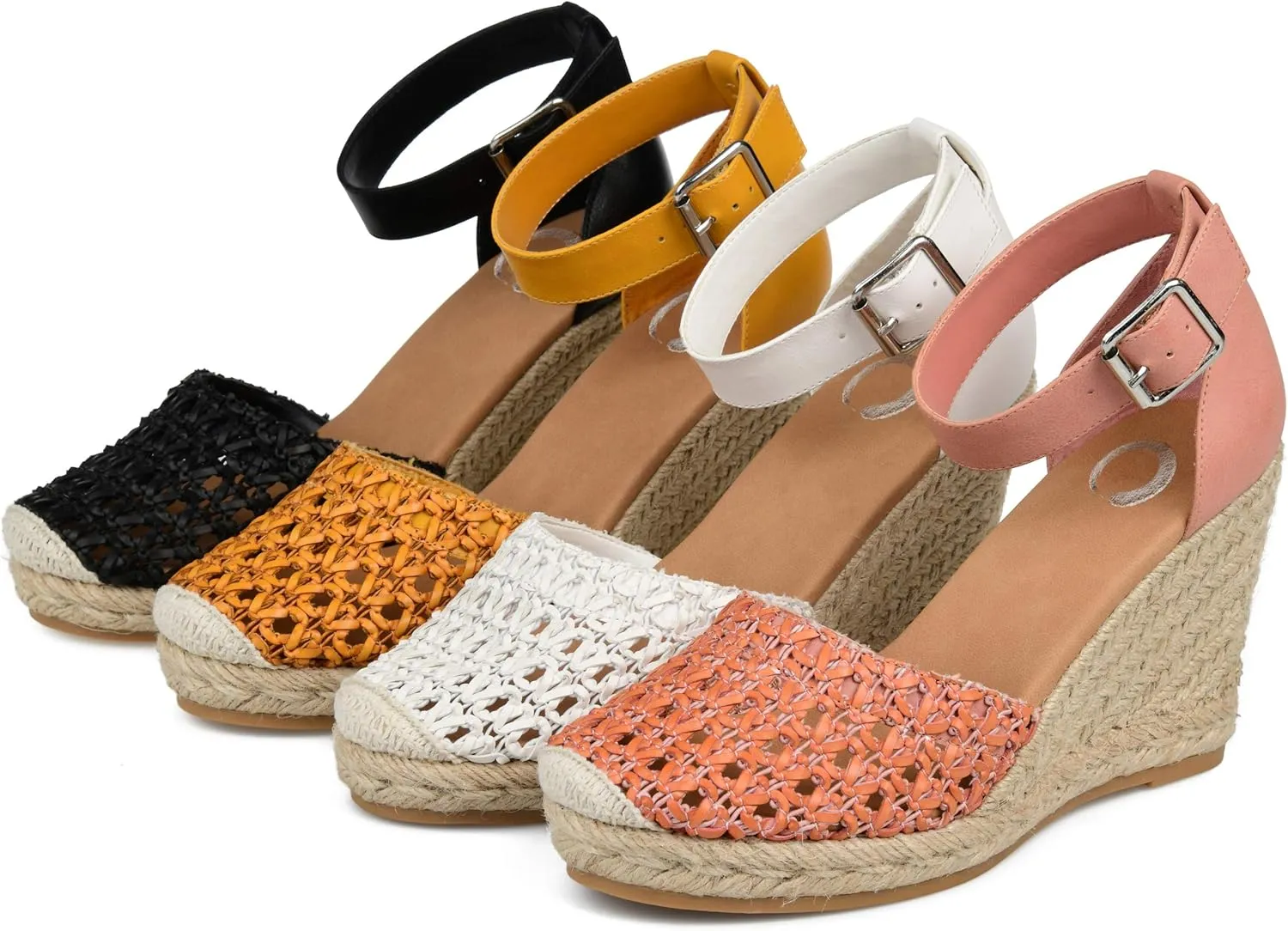 Journee Women's Sierra Espadrille Wedge Sandals