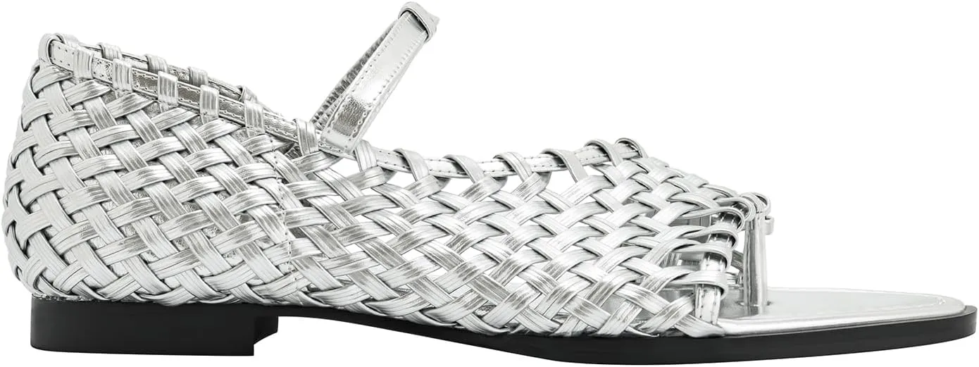 JW PEI Women's Jocelyn Weave Strap Flip-flops