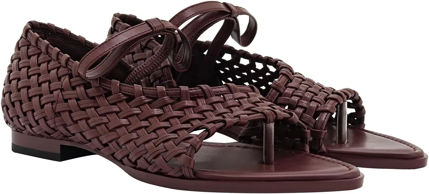 JW PEI Women's Jocelyn Weave Strap Flip-flops
