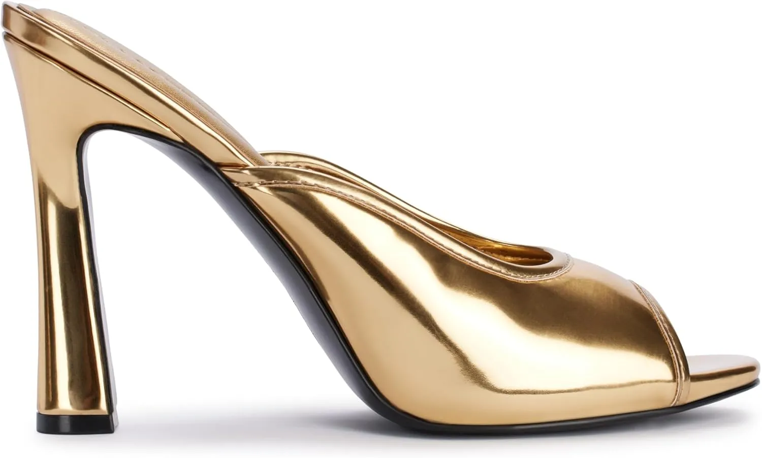 Karl Lagerfeld Paris Women's Cushioned Insole Evening Chatura-Peep Toe Sandal Heeled