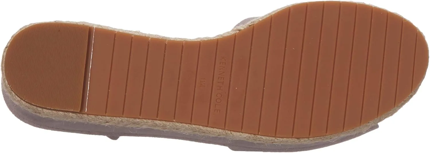Kenneth Cole Women's Lorelei Platform Ankle Strap Espadrille Wedge Sandal