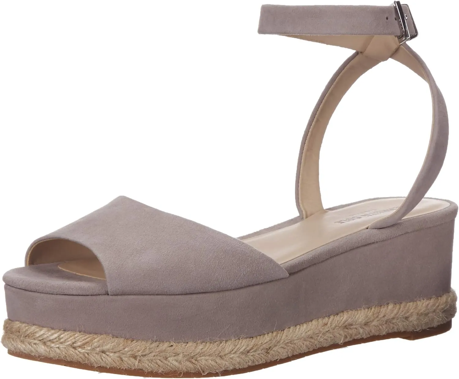 Kenneth Cole Women's Lorelei Platform Ankle Strap Espadrille Wedge Sandal
