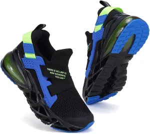 Kids Sneakers Boys Girls Running Tennis Walking Shoes Lightweight Breathable Sport Athletic
