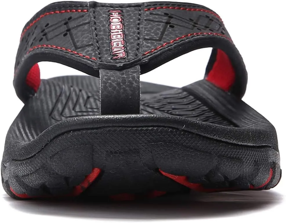 KIIU Mens Thong Sandals Indoor and Outdoor Beach Flip Flop