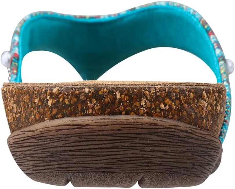 Lamo Women's Jovie Flip Flops for women – Durable Rubber and Cork Outsole, Breathable Microfiber Footbed for Superior Comfort, Stylish and Convenient womens flip flops