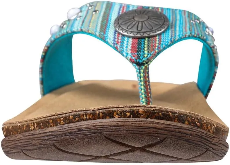 Lamo Women's Jovie Flip Flops for women – Durable Rubber and Cork Outsole, Breathable Microfiber Footbed for Superior Comfort, Stylish and Convenient womens flip flops
