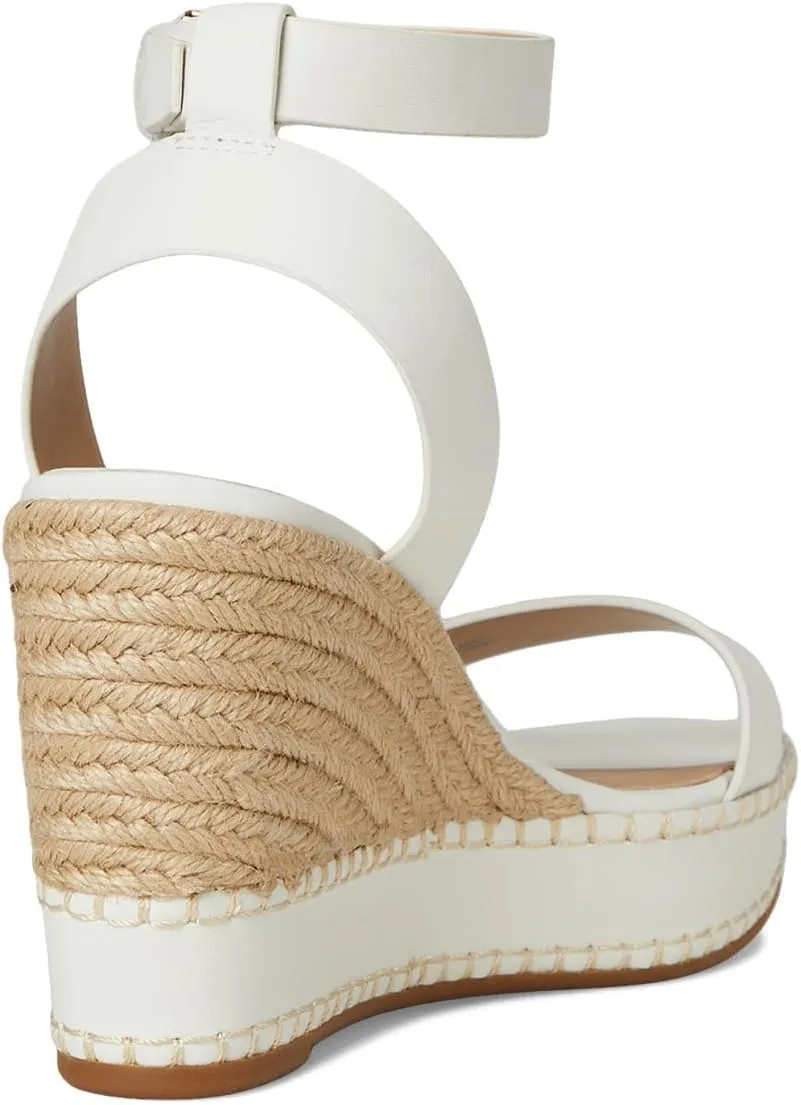 Lauren Ralph Lauren Women's Hilarie Calfskin Espadrille Platform