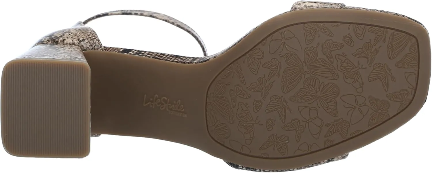 Lifestride Women's Cassidy Ankle Strap Dress Sandal