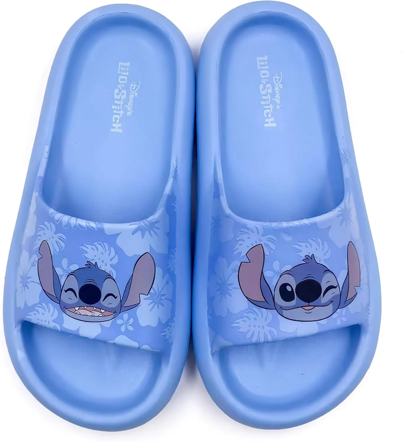 Lilo & Stitch Tropical Smiles Women's Flip Flop Cloud Comfort Slide Sandals