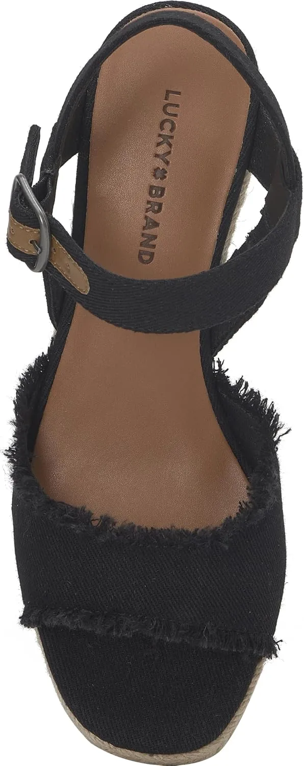 Lucky Brand Women's Mindra Espadrille Wedge Sandal