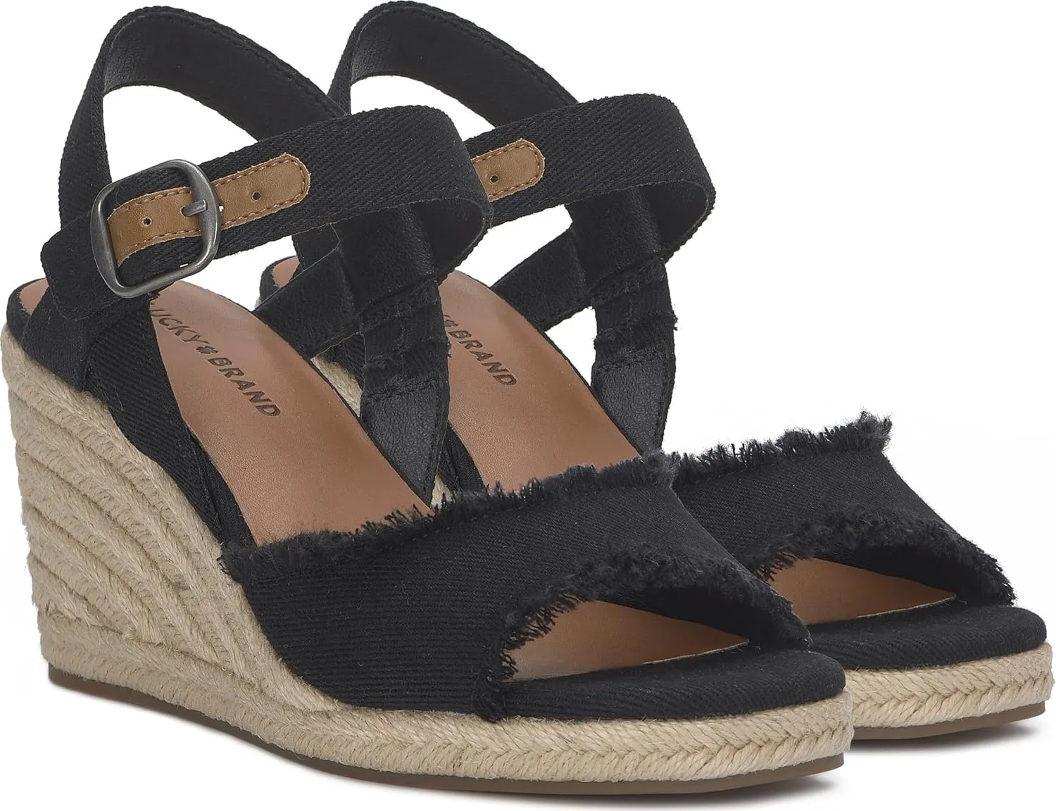 Lucky Brand Women's Mindra Espadrille Wedge Sandal