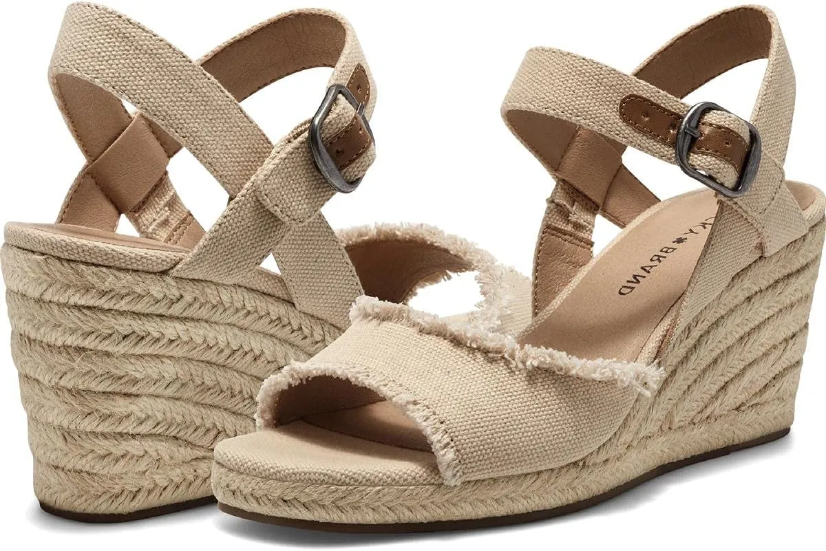 Lucky Brand Women's Mindra Espadrille Wedge Sandal