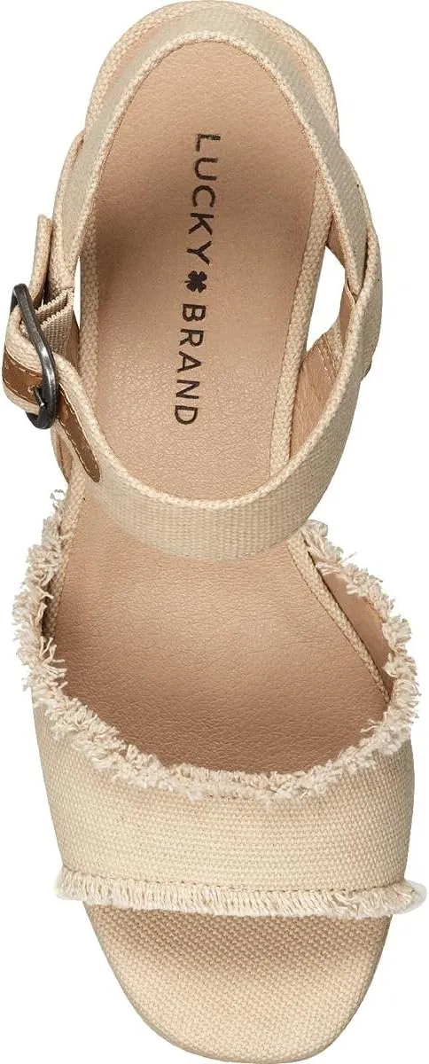 Lucky Brand Women's Mindra Espadrille Wedge Sandal