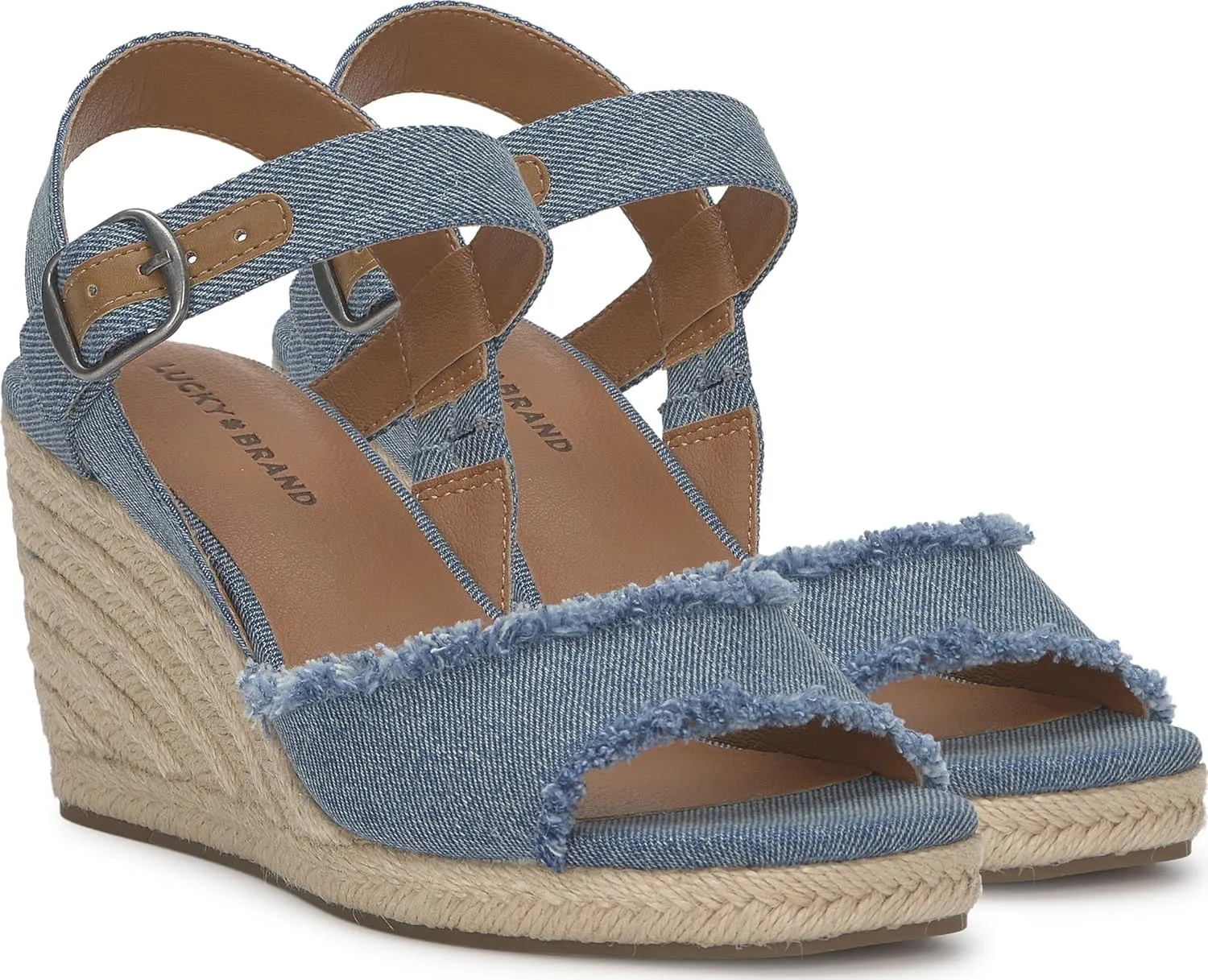 Lucky Brand Women's Mindra Espadrille Wedge Sandal
