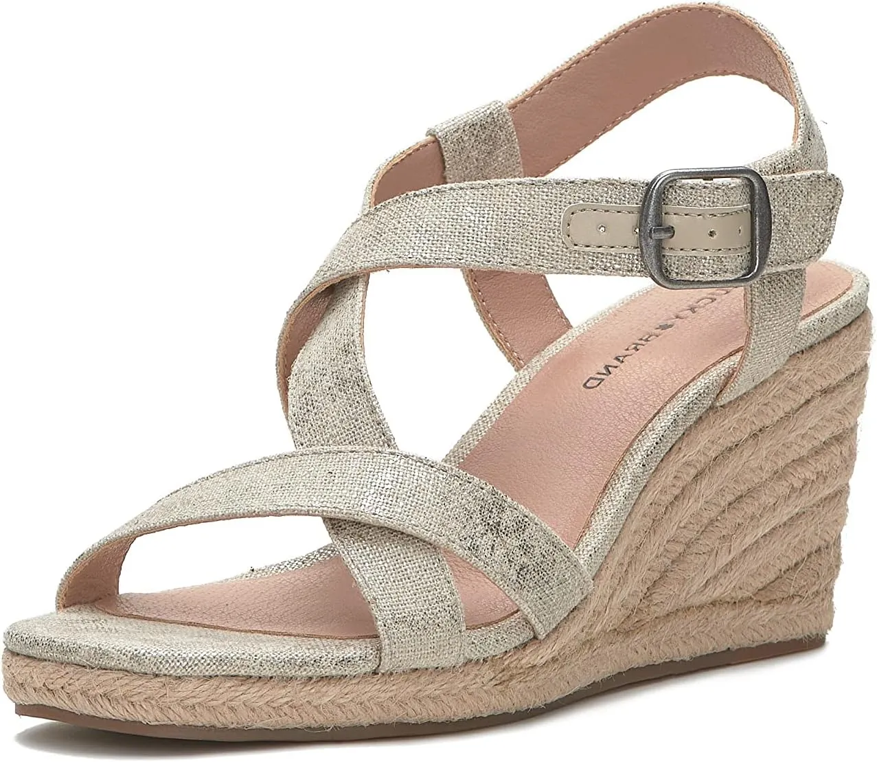 Lucky Brand Women's Mytila Espadrille Wedge Sandal