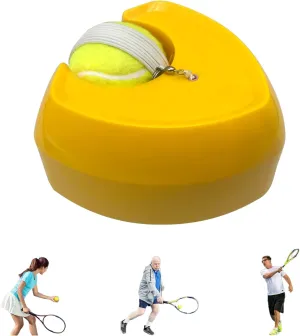 LYHOME Tennis Training Rebound Ball, 18.5 Ft Retractable Pull Rope, Easy to Carry,Suitable for Adult and Children Tennis Practice.