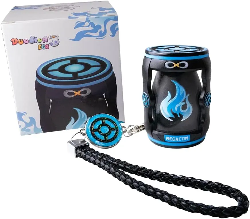 MEGACOM DuoMon Egg for 2 dual accounts compatible for Pokemon Go Plus-One Touch Reconnection,Auto Catch,Spin, Speedy Upgrade to Earn Candy,XP & Stardust, Keep Connecting in the Background(spook light)