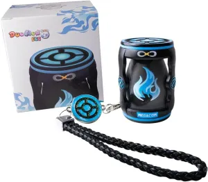 MEGACOM DuoMon Egg for 2 dual accounts compatible for Pokemon Go Plus-One Touch Reconnection,Auto Catch,Spin, Speedy Upgrade to Earn Candy,XP & Stardust, Keep Connecting in the Background(spook light)