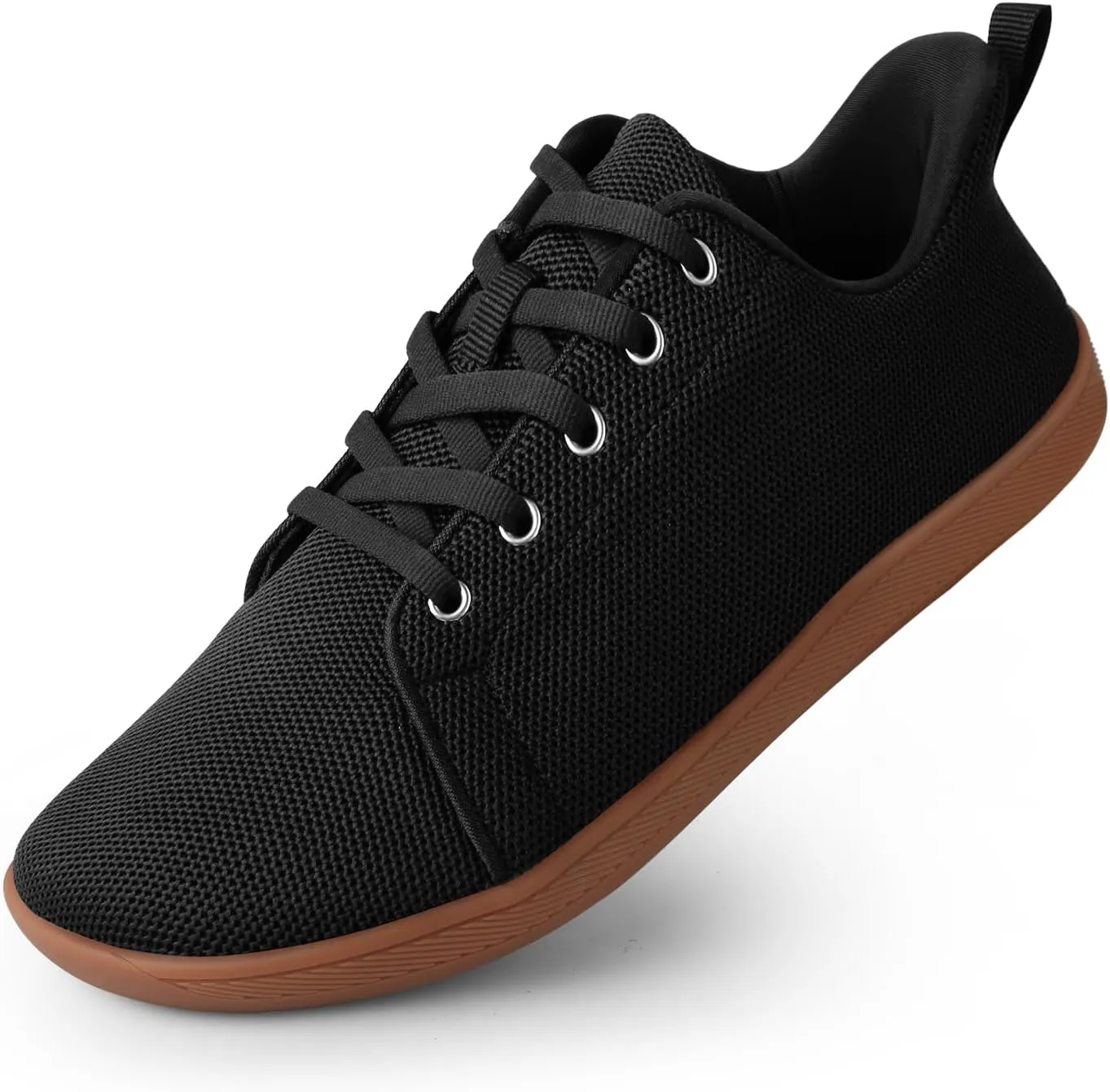 Men's Barefoot Shoes Minimalist Slip on Cross-Trainer Shoes Wide Toe Walking Shoes Zero Drop Sole Trail Running Sneakers Gym Workout Casual