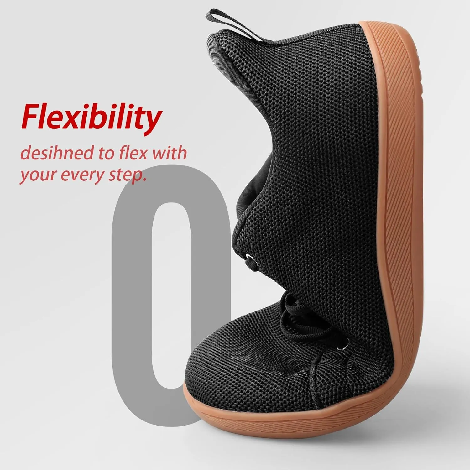 Men's Barefoot Shoes Minimalist Slip on Cross-Trainer Shoes Wide Toe Walking Shoes Zero Drop Sole Trail Running Sneakers Gym Workout Casual