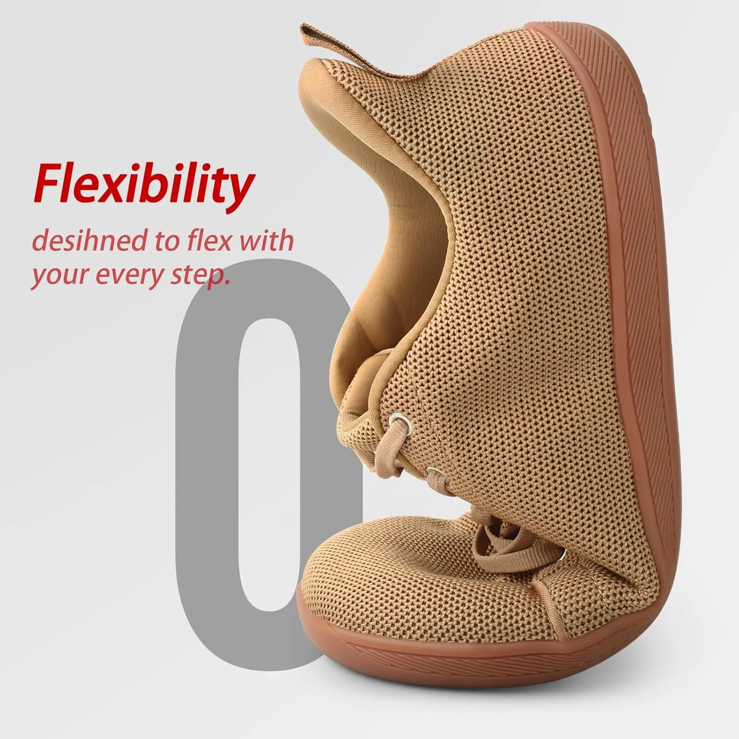 Men's Barefoot Shoes Minimalist Slip on Cross-Trainer Shoes Wide Toe Walking Shoes Zero Drop Sole Trail Running Sneakers Gym Workout Casual