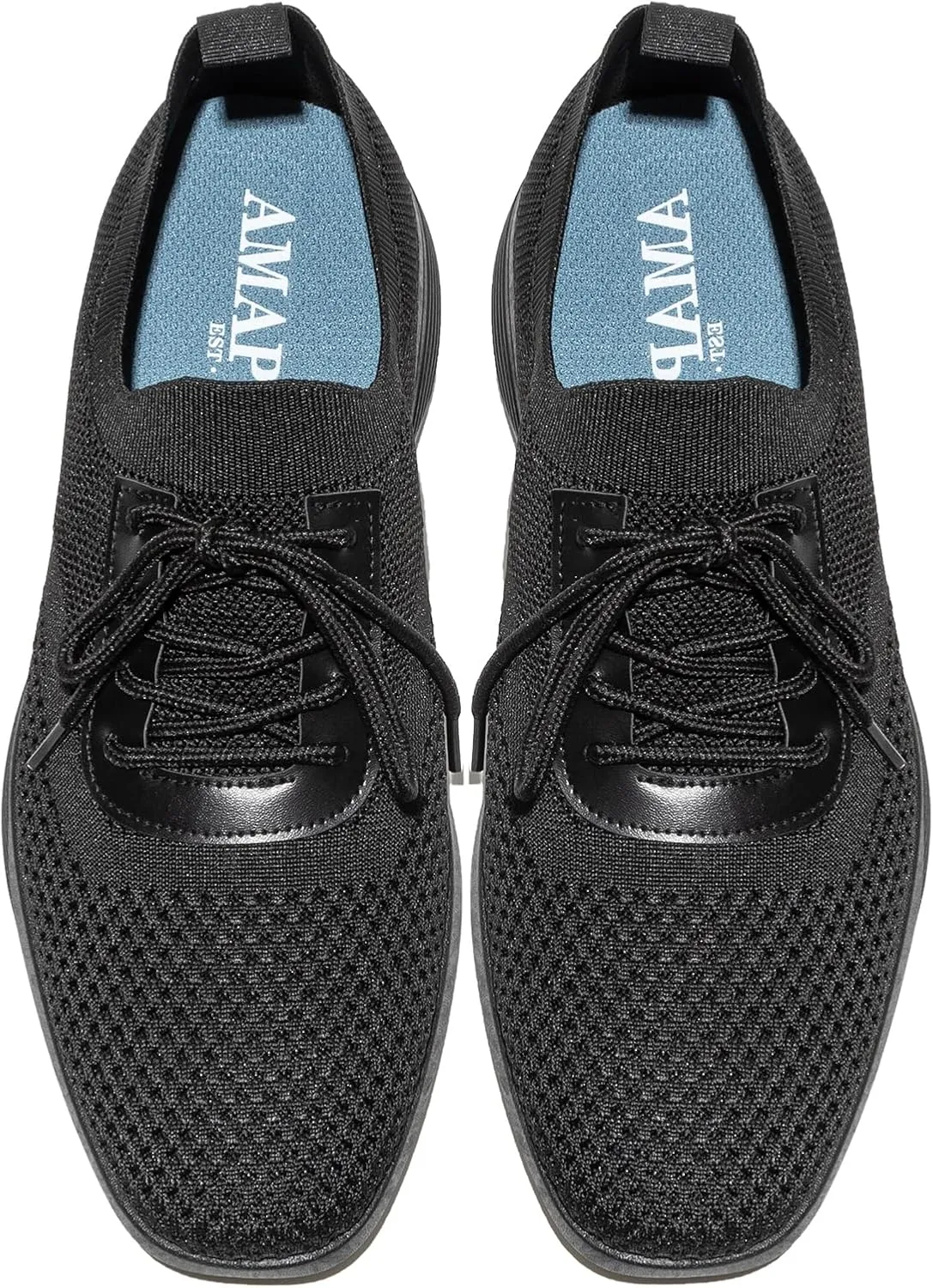 Mens Casual Oxfords Shoes Knit Men's Fashion Dress Sneakers Lightweight Breathable Business Walking Shoes Comfortable Tennis