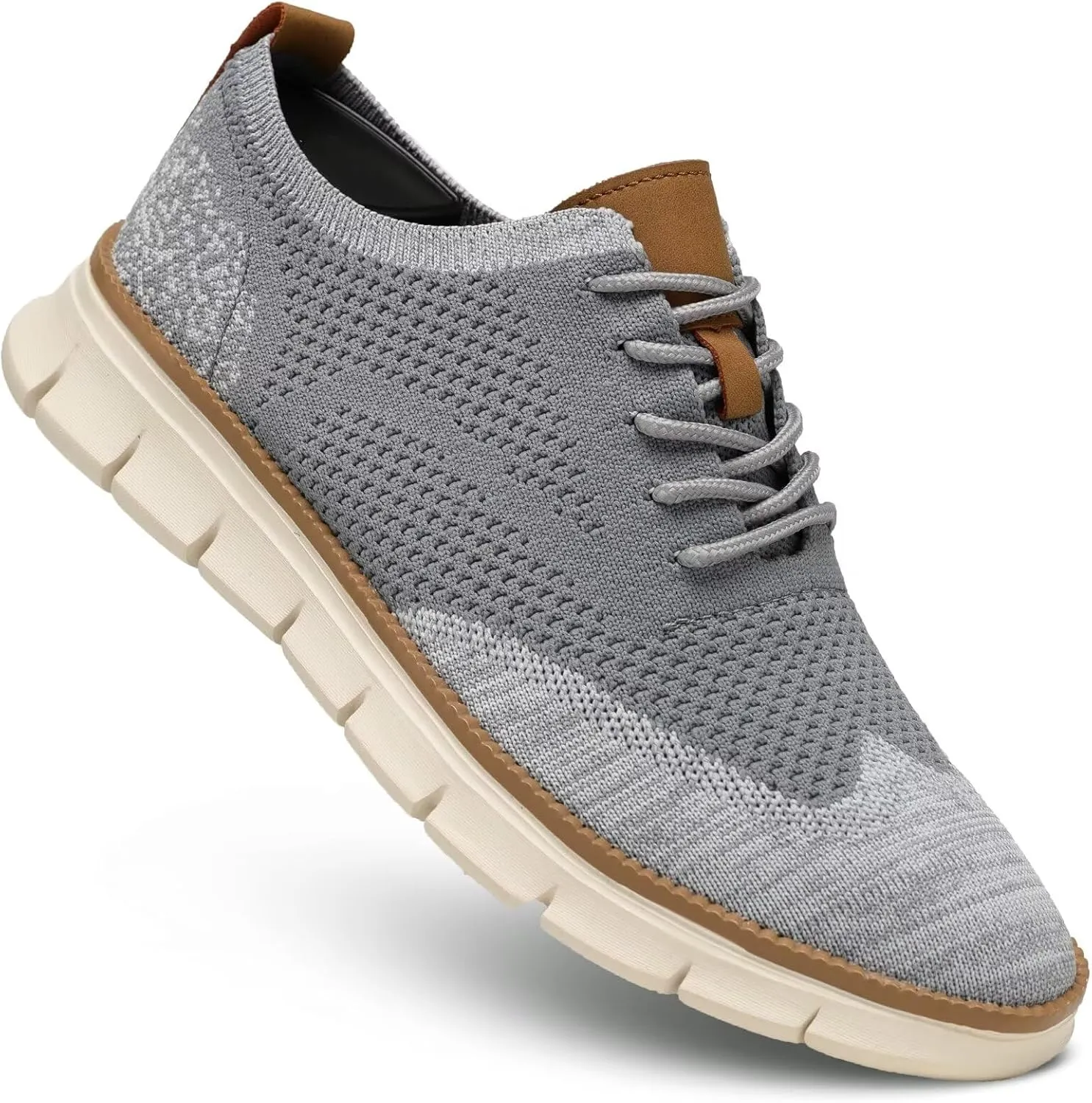 Men's Oxfords Lace-Up Lightweight Casual Walking Shoes Fashion Sneakers Shoes