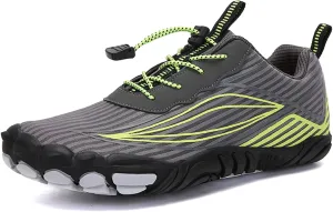 Mens Womens Barefoot Trail Running Shoes Wide Toe Box Zero Drop Cross-Trainer Walking
