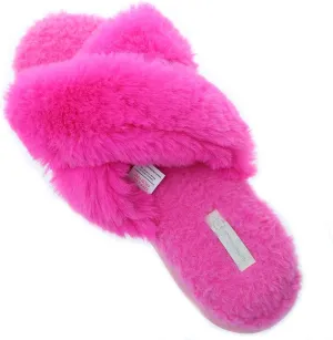 Millffy womens slippers cross band Mrs slip on flip flop slippers open toe house slippers for summer