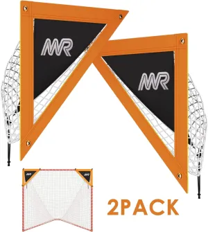 MR Lacrosse Shooting Targets, Lax Goal Corner Shooting Targets, Lacrosse Shooting Practice Net, Lacrosse Corner Targets, Lacrosse Net Goalie Targets for Shooting Practice and Training, Set of 2