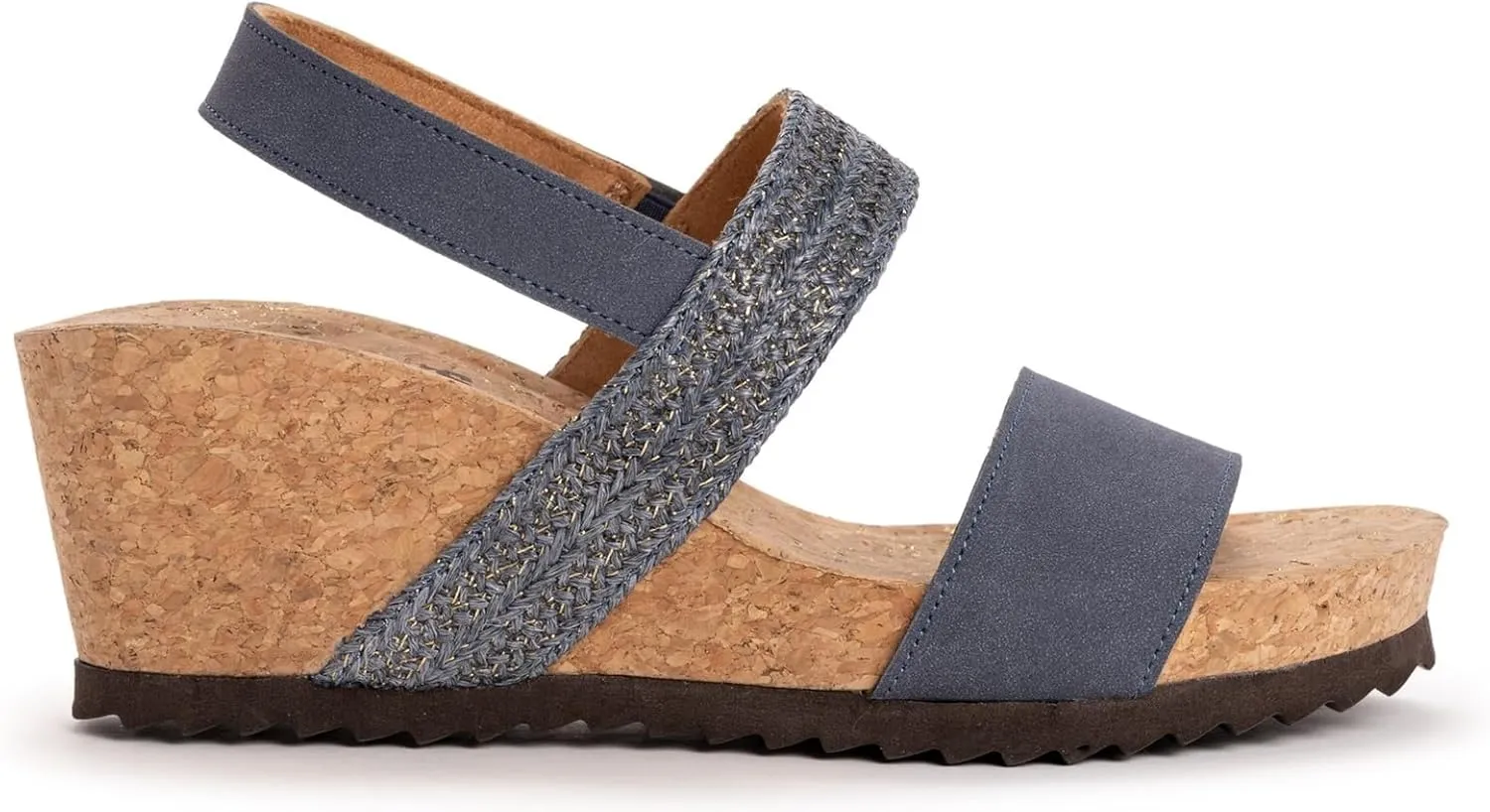 MUK LUKS Women's Wendy Wedge Sandal