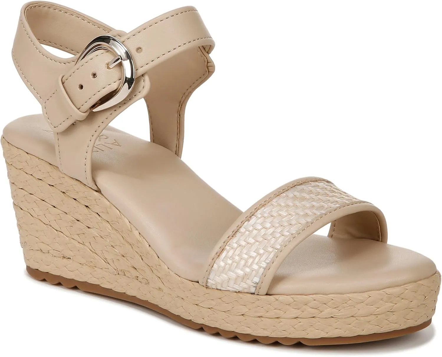 Naturalizer Women's Stella Open Toe Wedge Sandal