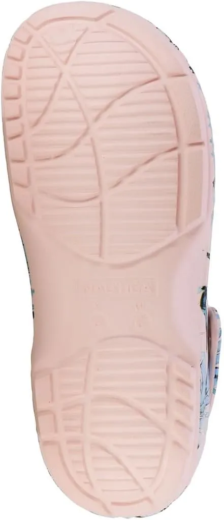 Nautica Women's Clogs - Athletic Sports Sandal - Water Shoes Slip-On with Adjustable Back Strap - Beach Sports Shoe - River Edge